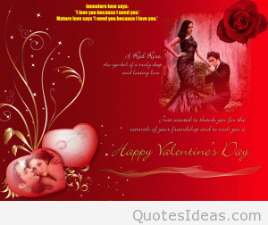 Happy Valentine's day celebrity quote