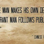 A wise man decisions