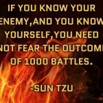 If you know your enemy