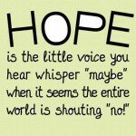 Inspirational Hope Quote